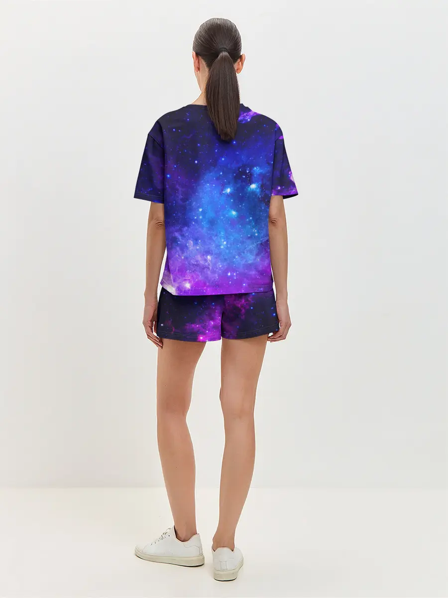 Женская пижама с шортами / Токийский гуль космический