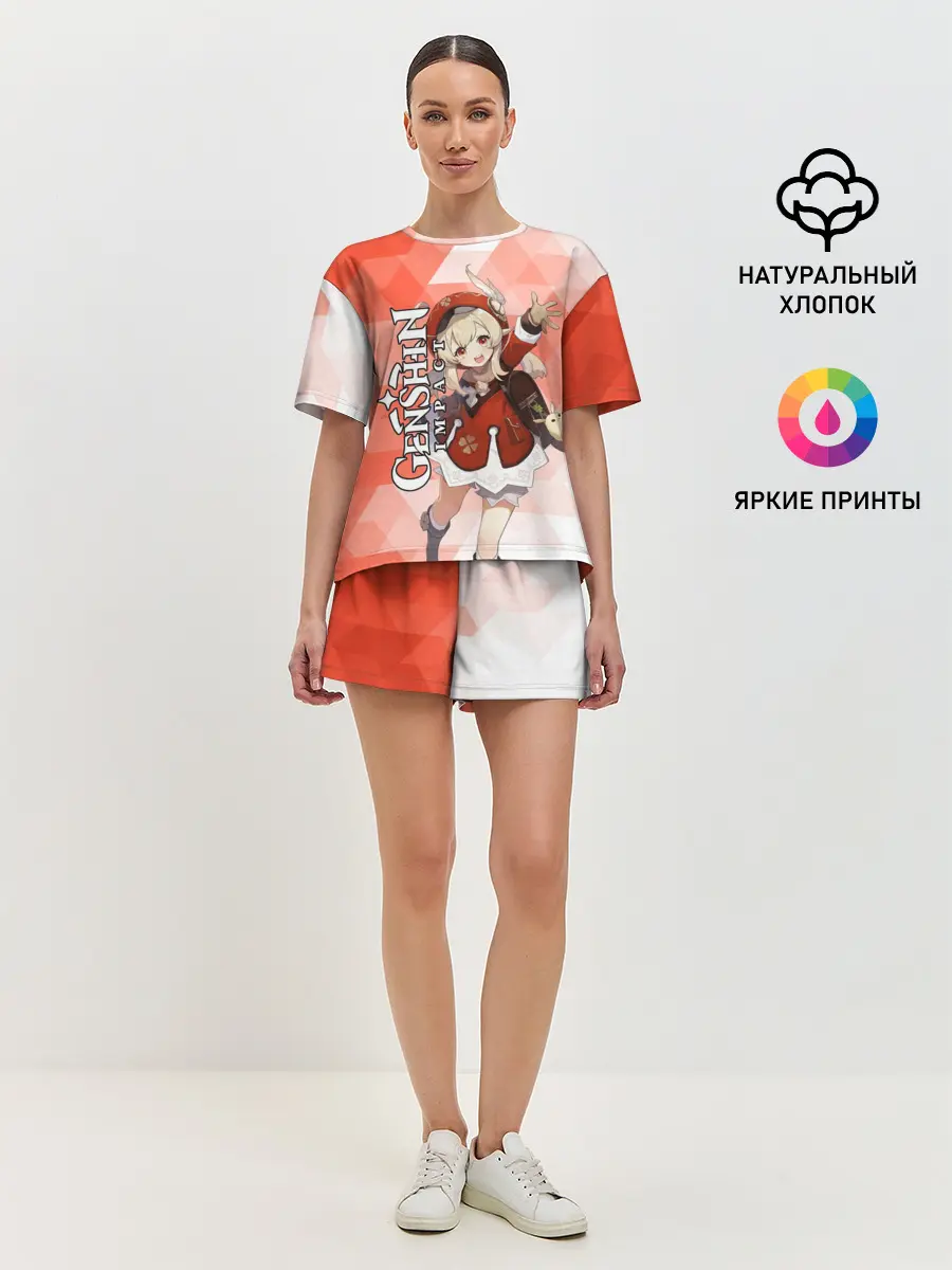 Женская пижама с шортами / GENSHIN IMPACT КЛИ