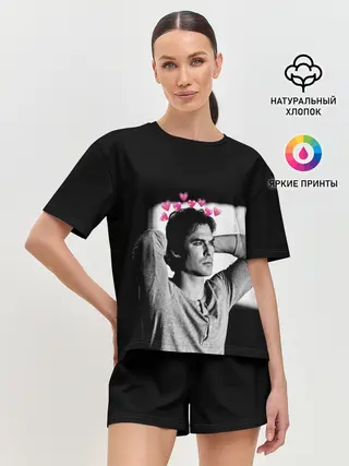 Женская пижама с шортами / Дневники вампира