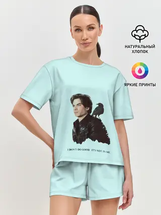 Женская пижама с шортами / Дневники вампира,