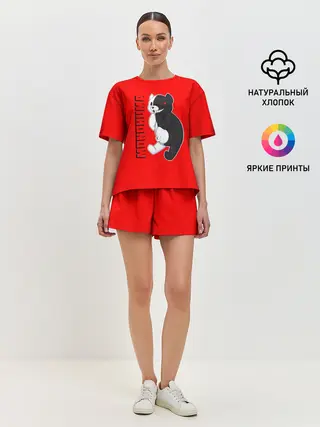 Женская пижама с шортами / МОНОКУМА