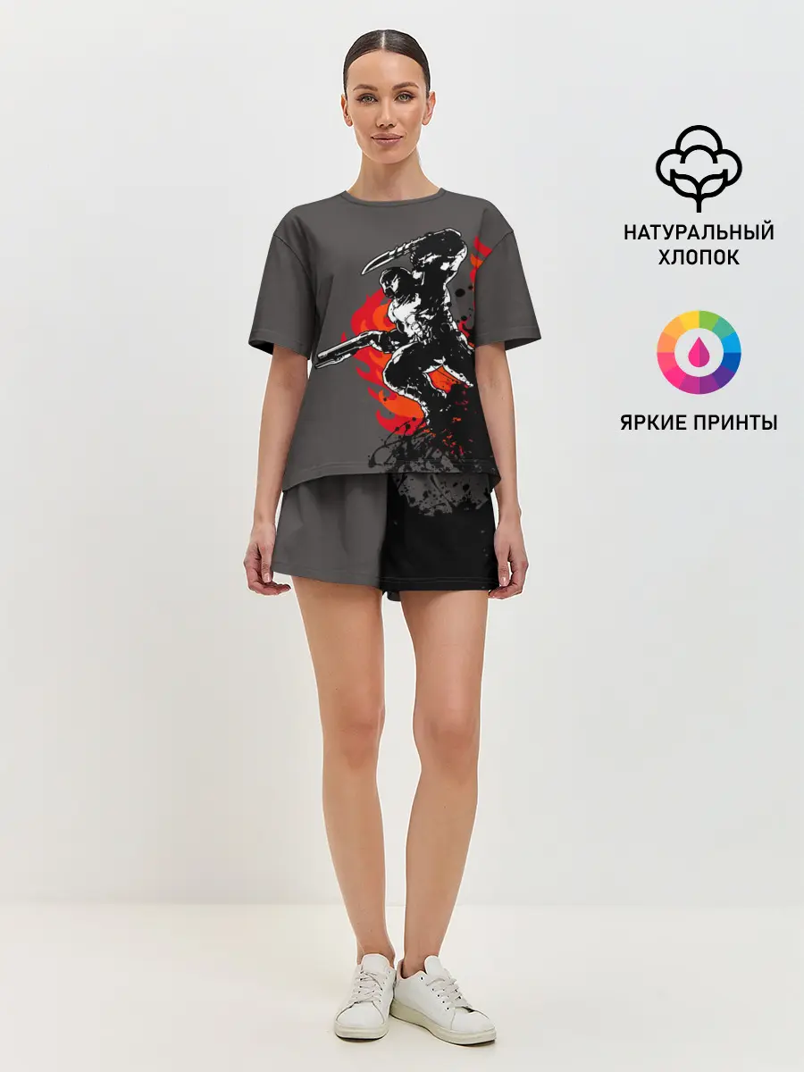 Женская пижама с шортами / Doom Eternal