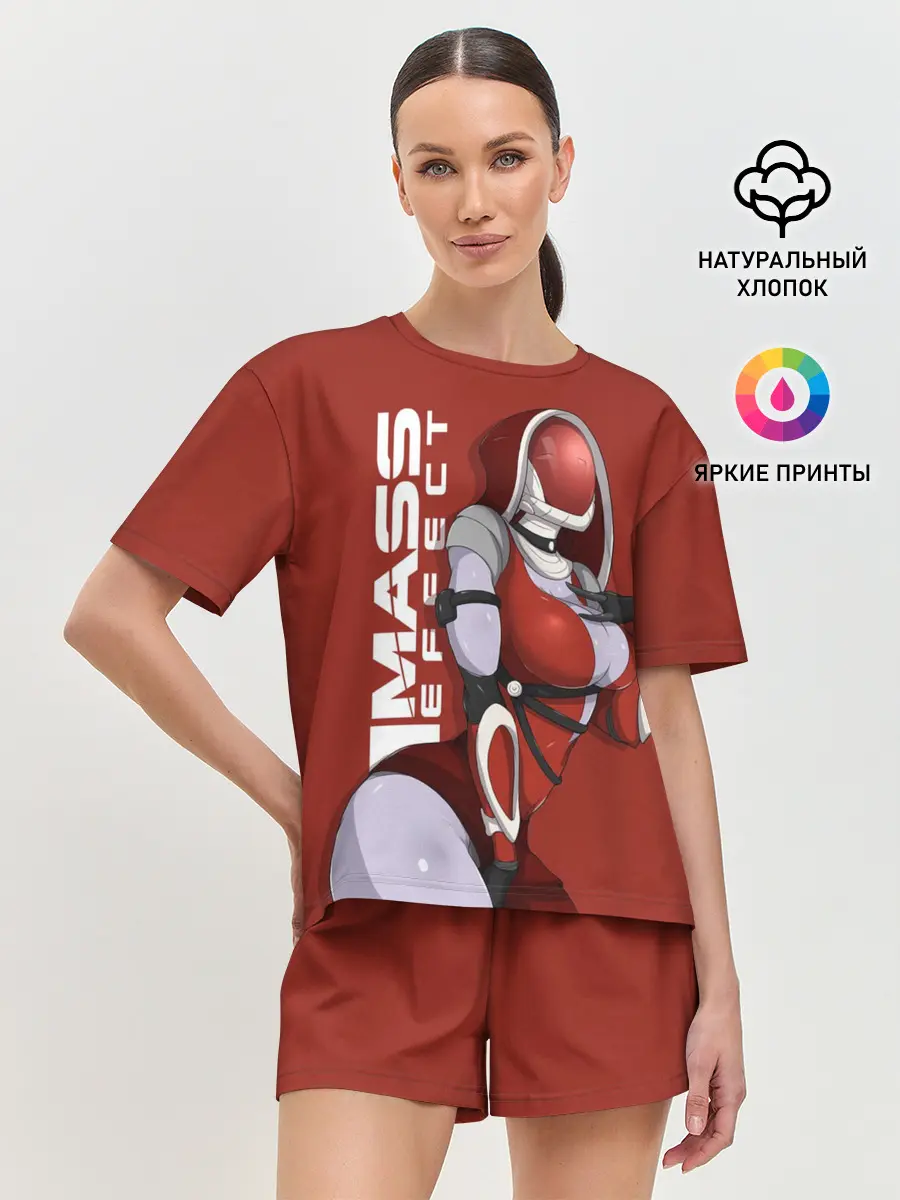 Женская пижама с шортами / mass effect