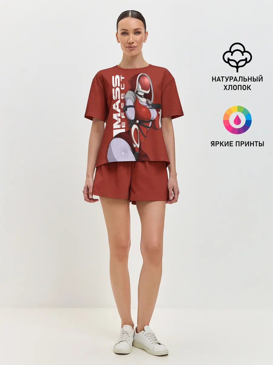 Женская пижама с шортами / mass effect