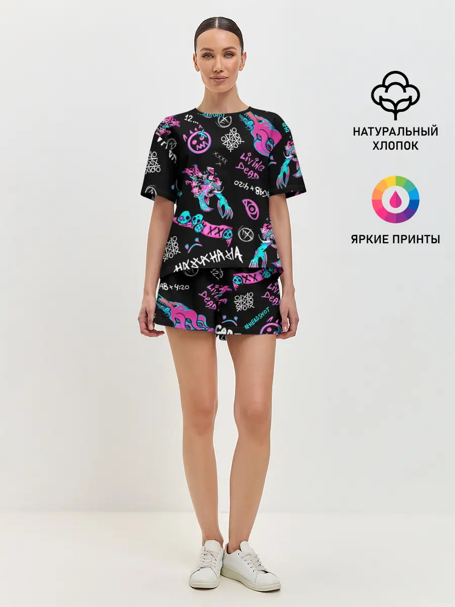 Женская пижама с шортами / CS GO