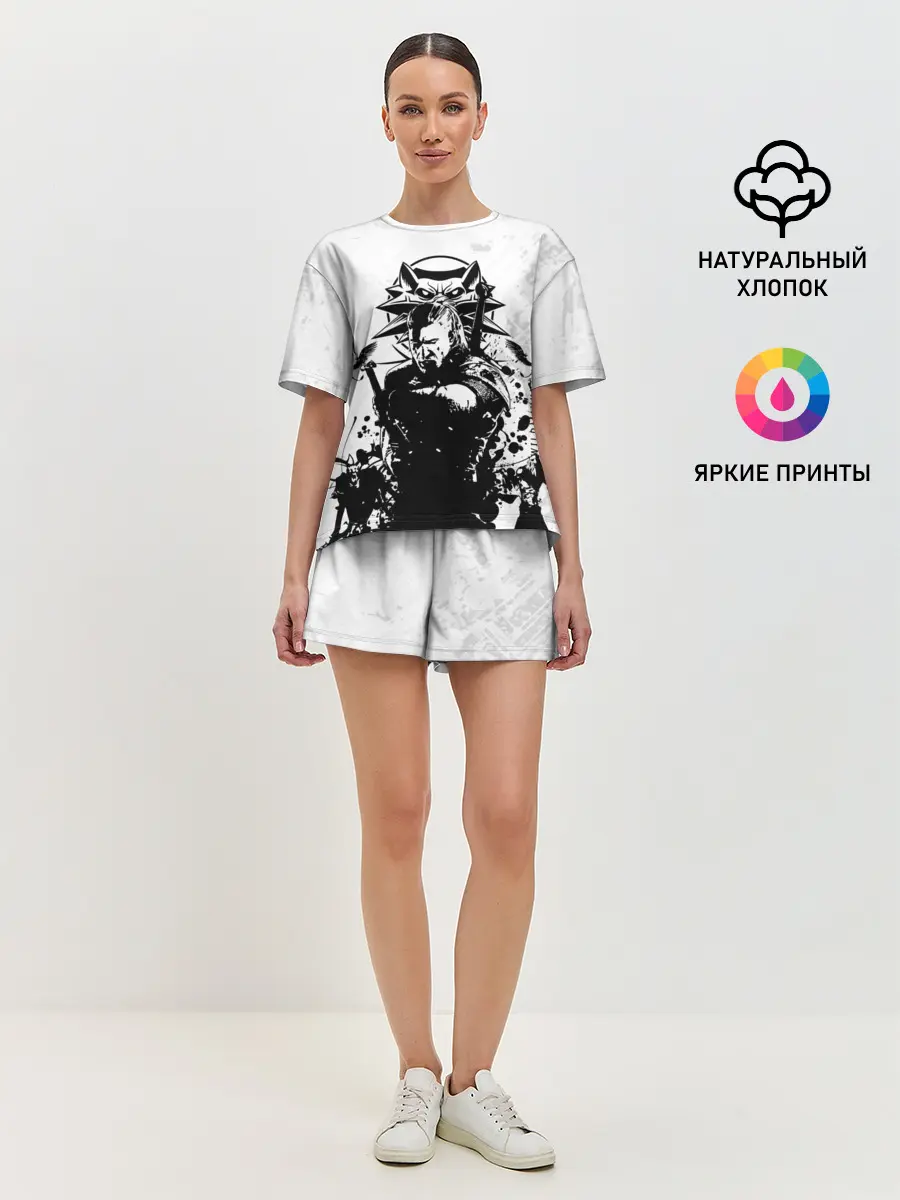 Женская пижама с шортами / The Witcher 3 / Ведьмак 3