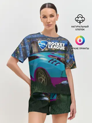 Женская пижама с шортами / Rocket League