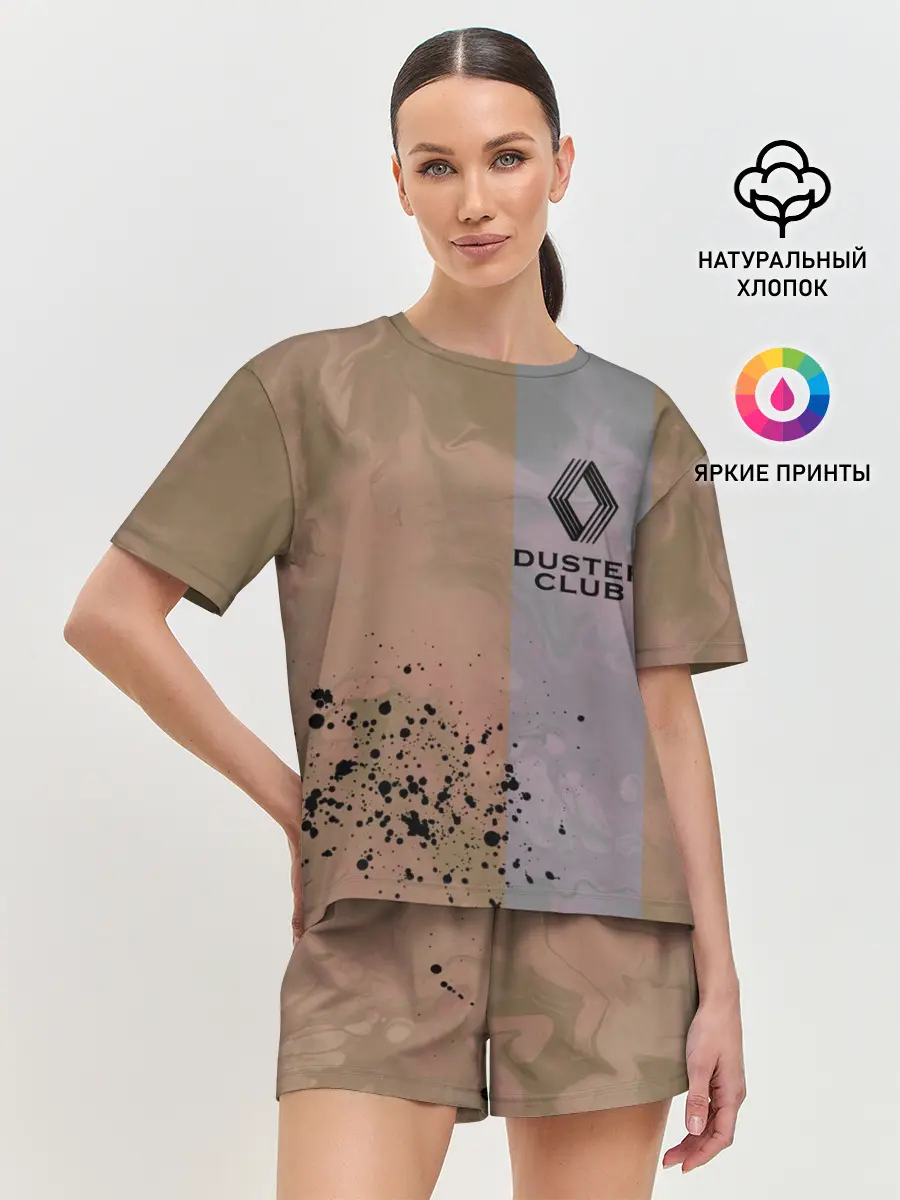 Женская пижама с шортами / Renault Duster Club | Рено Дастер Клуб