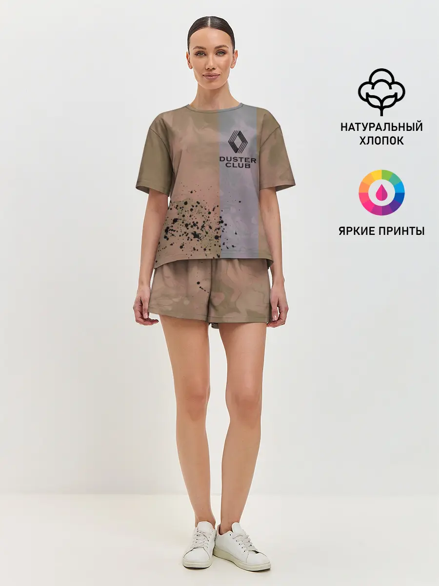 Женская пижама с шортами / Renault Duster Club | Рено Дастер Клуб