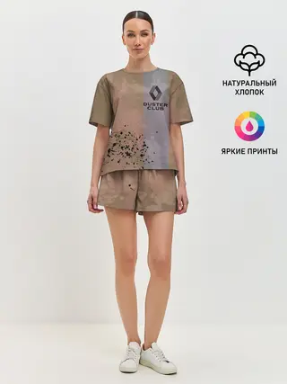 Женская пижама с шортами / Renault Duster Club | Рено Дастер Клуб