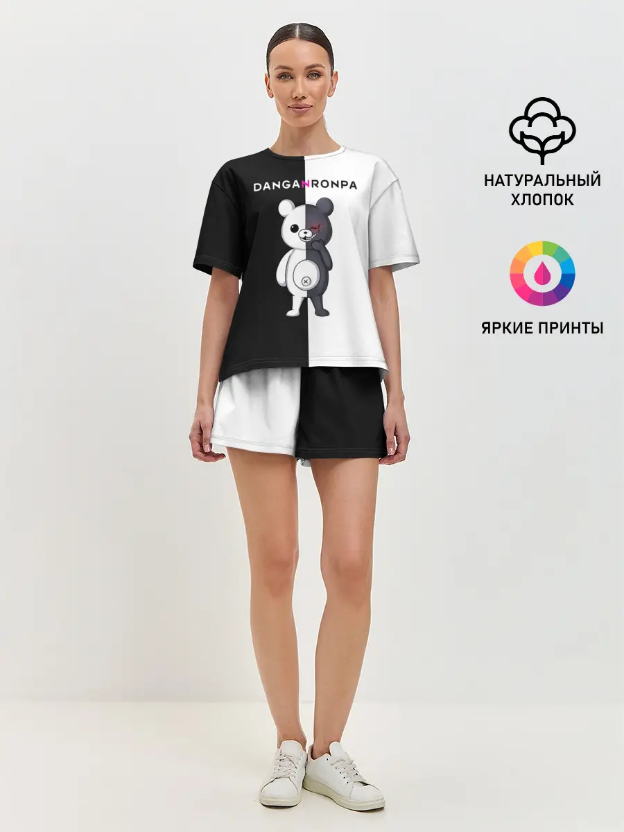 Женская пижама с шортами / МОНОКУМА