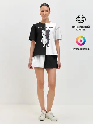 Женская пижама с шортами / МОНОКУМА