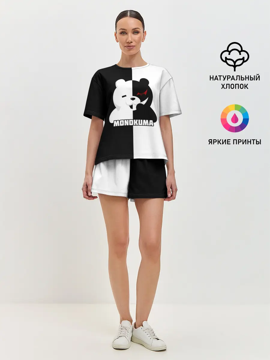 Женская пижама с шортами / MONOKUMA / МОНОКУМА BEAR
