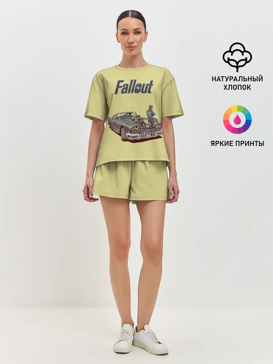 Женская пижама с шортами / Убежище 13