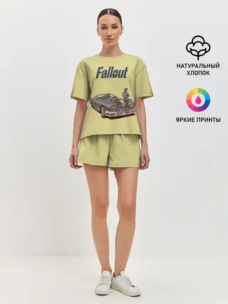 Женская пижама с шортами / Убежище 13