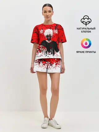 Женская пижама с шортами / Kaneki Ken