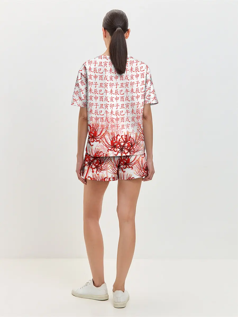 Женская пижама с шортами / Kaneki Ken face