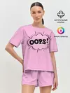 Женская пижама с шортами / OOPS