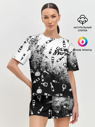 Женская пижама с шортами / SLAVA MARLOW