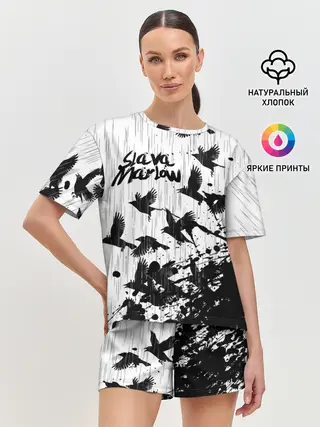 Женская пижама с шортами / SLAVA MARLOW