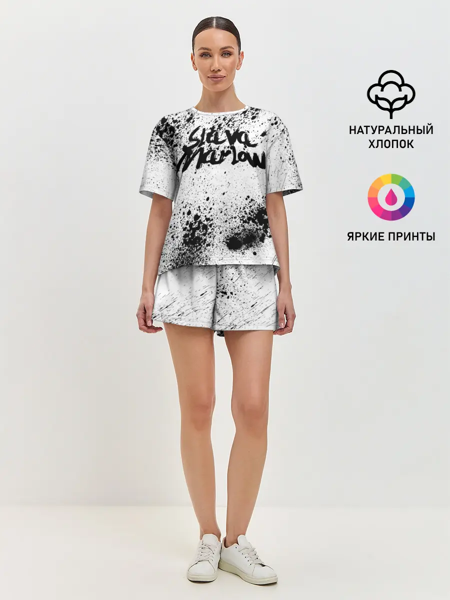 Женская пижама с шортами / SLAVA MARLOW