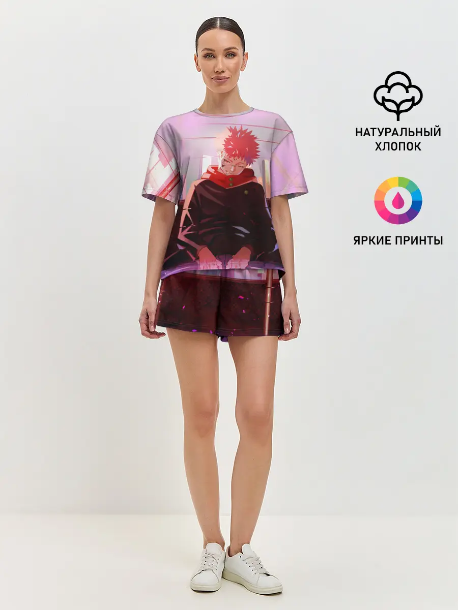 Женская пижама с шортами / JUJUTSU KAISEN | МАГИЧЕСКАЯ БИ