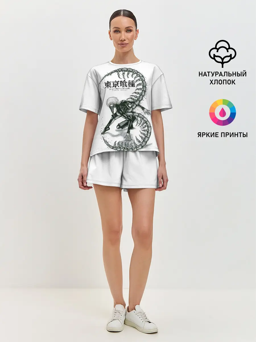 Женская пижама с шортами / Какуджа Токийский гуль