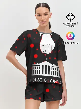 Женская пижама с шортами / true detective