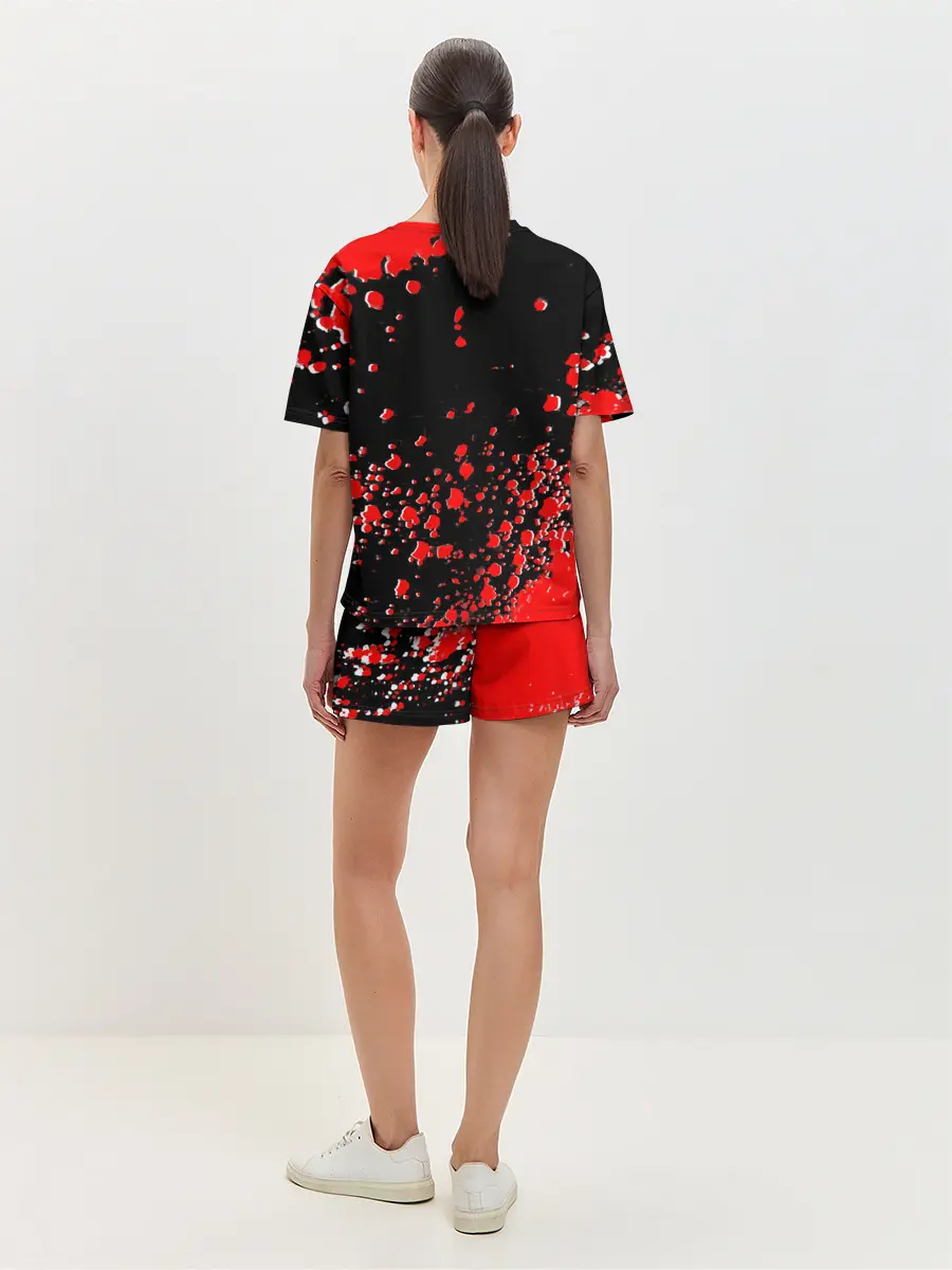 Женская пижама с шортами / я зомби