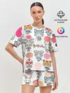 Женская пижама с шортами / BEASTARS | CHIBI