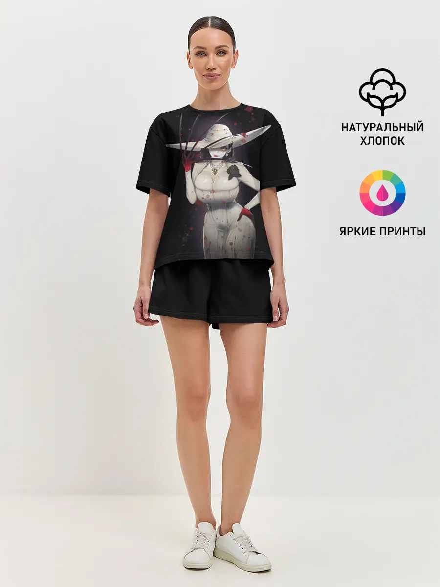 Женская пижама с шортами / Леди Димитреску