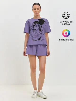 Женская пижама с шортами / village resident evil