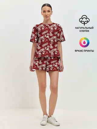 Женская пижама с шортами / Hard Rock