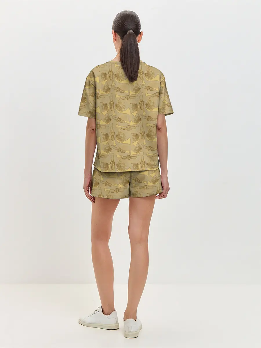 Женская пижама с шортами / Джаз