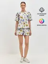 Женская пижама с шортами / Пасха