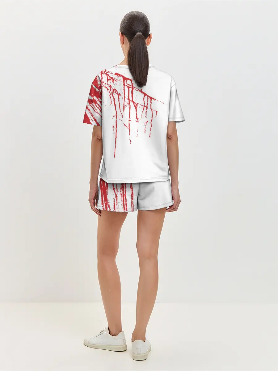 Женская пижама с шортами / Kaneki Ken кусок головы