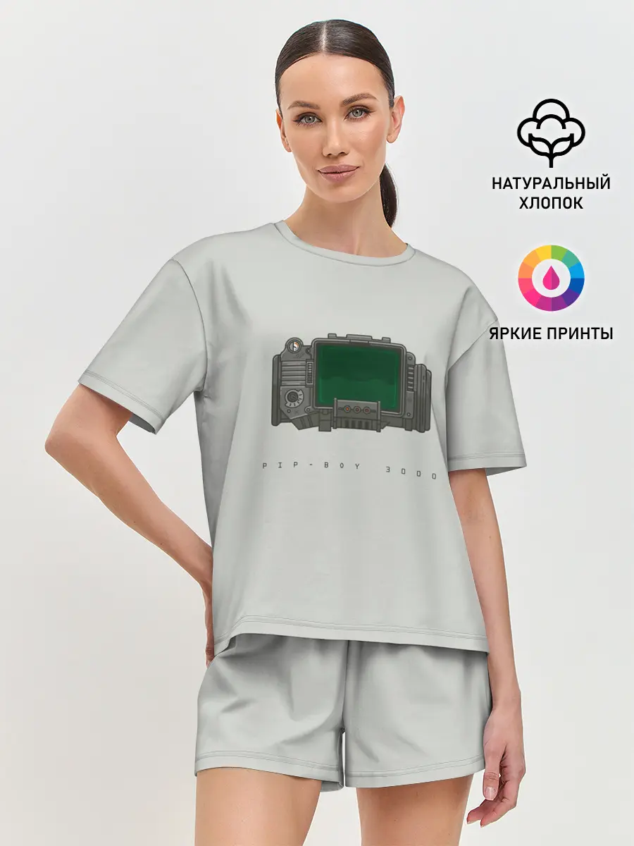 Женская пижама с шортами / Пип бой