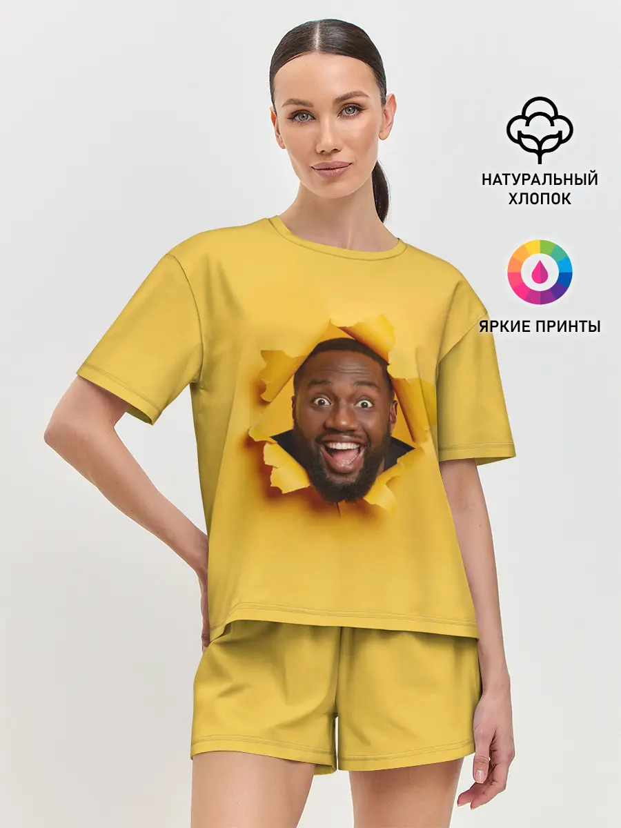 Женская пижама с шортами / Hi