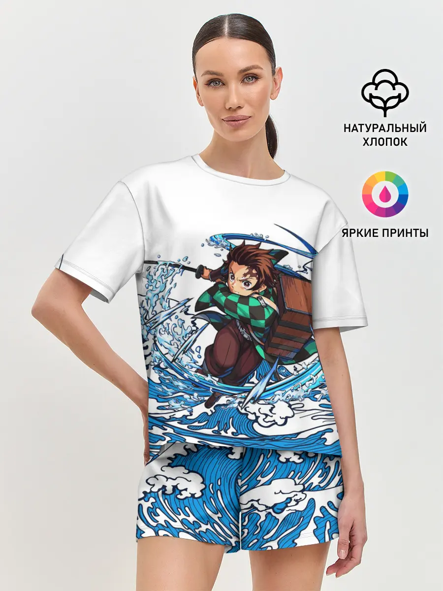 Женская пижама с шортами / ТАНДЖИРО