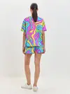 Женская пижама с шортами / Психоделический Франкенштейн