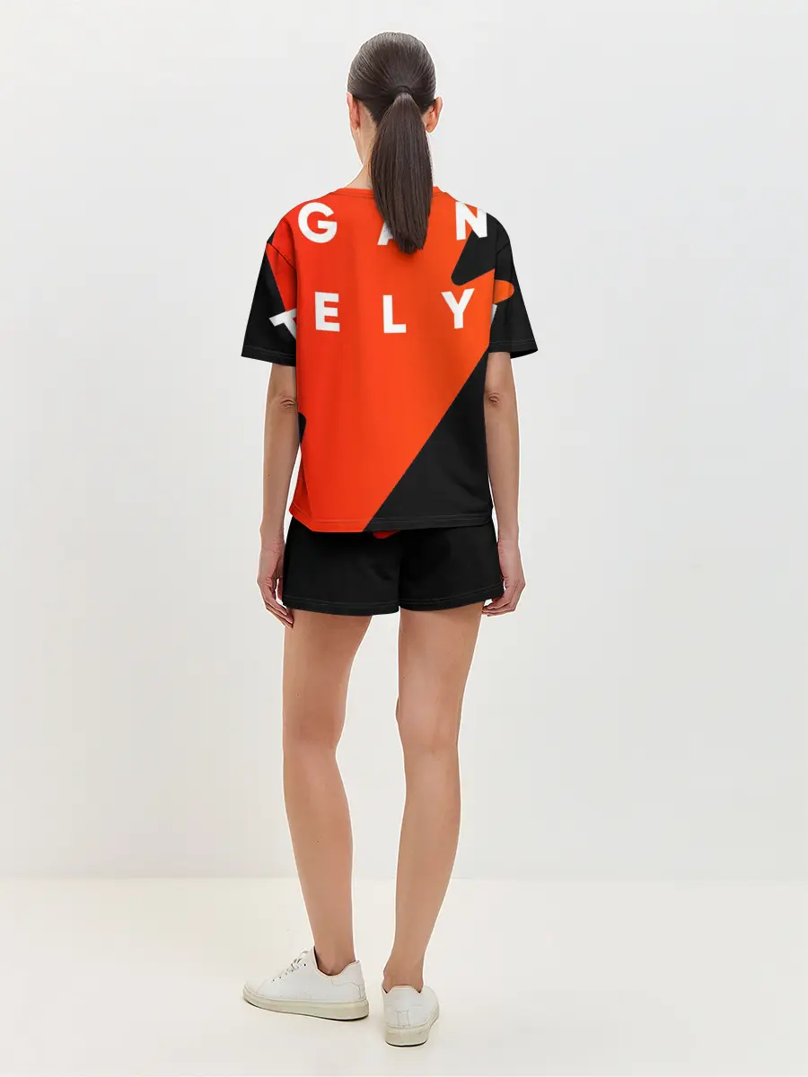 Женская пижама с шортами / Дыши энергией