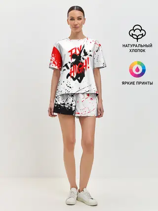 Женская пижама с шортами / Haikyu volleyball