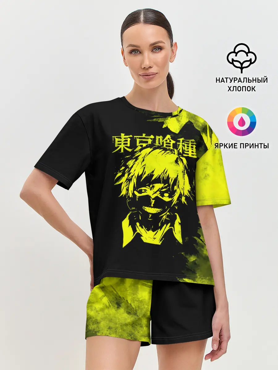 Женская пижама с шортами / Канеки Кан