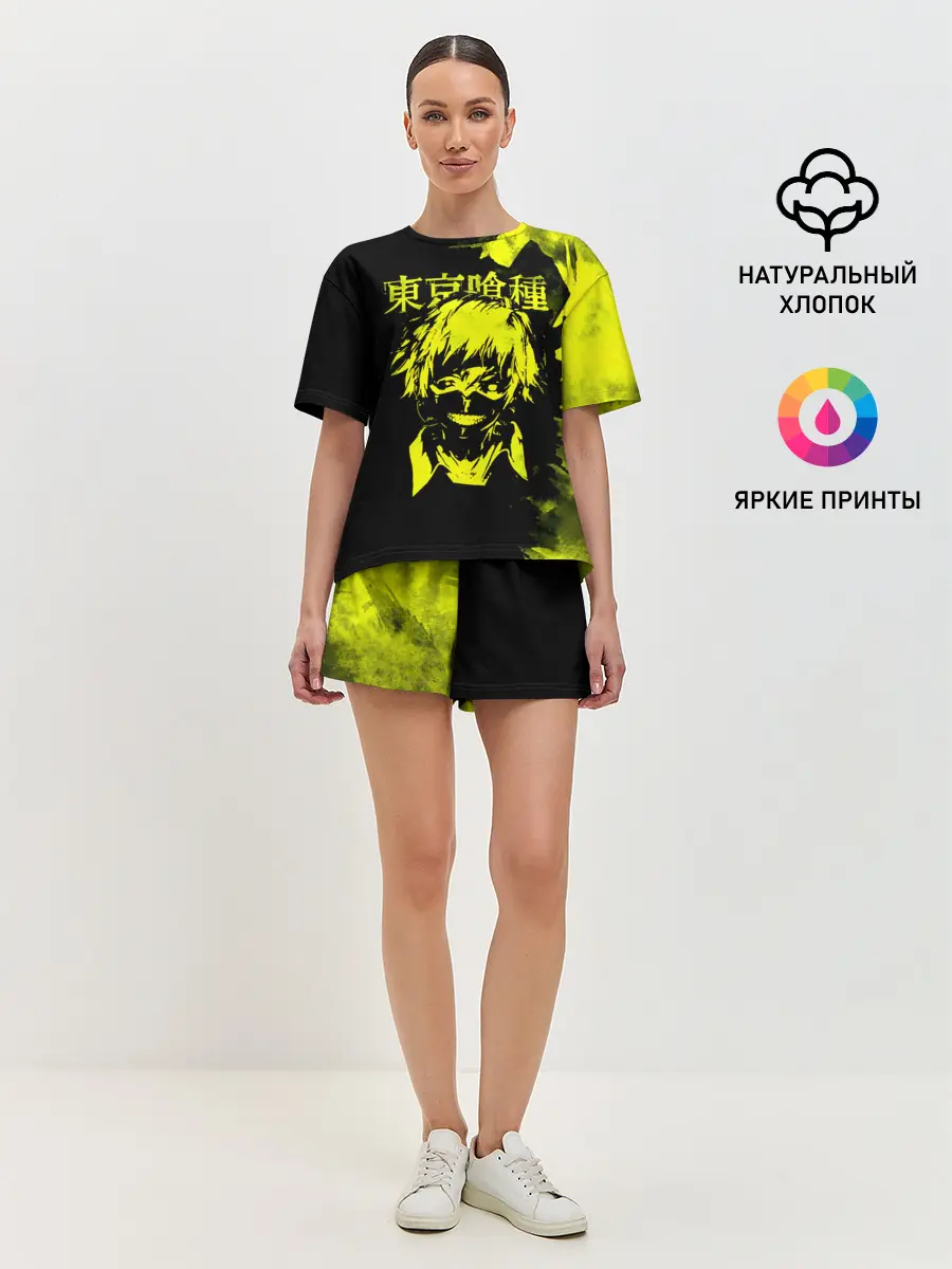 Женская пижама с шортами / Канеки Кан