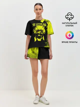 Женская пижама с шортами / Канеки Кан