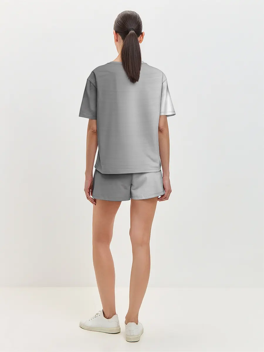 Женская пижама с шортами / Renault | Сталь