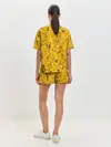 Женская пижама с шортами / Макароны бабочки