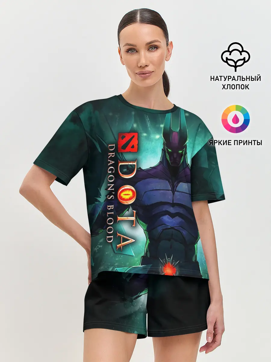 Женская пижама с шортами / DOTA: Кровь дракона