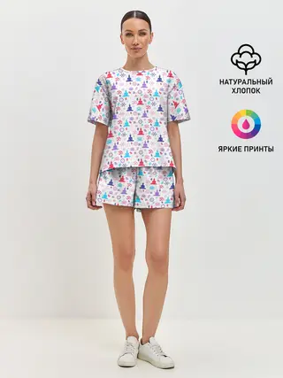 Женская пижама с шортами / Yoga