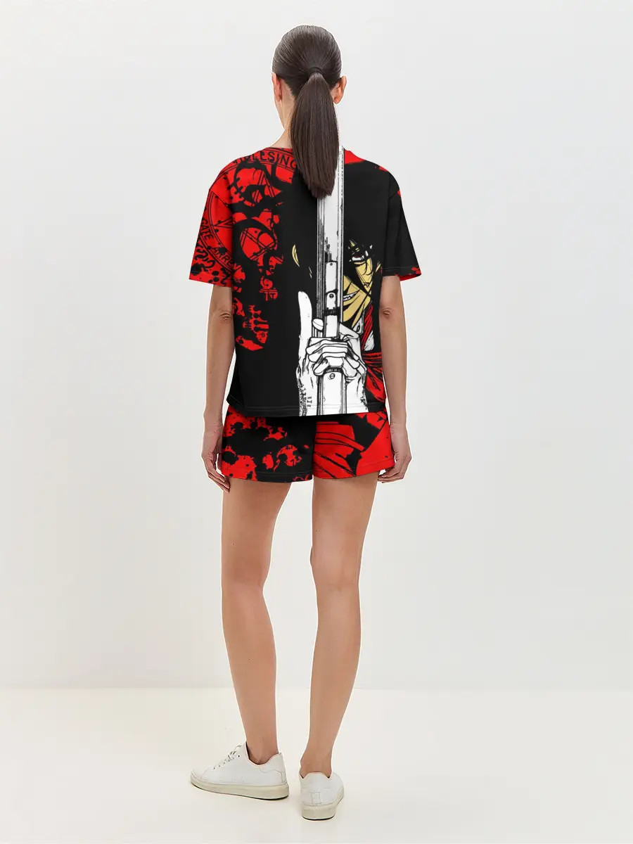 Женская пижама с шортами / Алукард - Хеллсинг